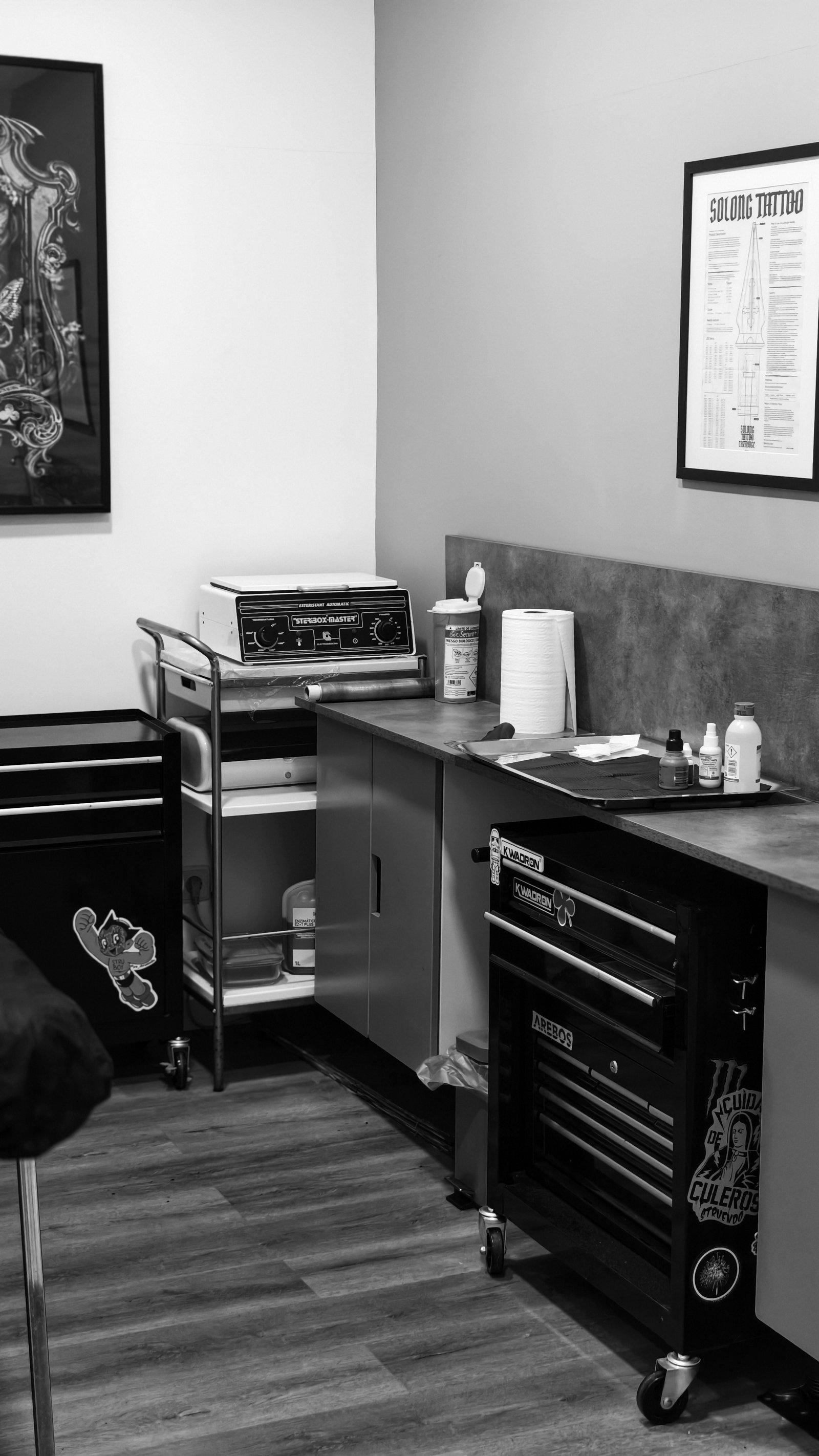 Cabina de Piercing
